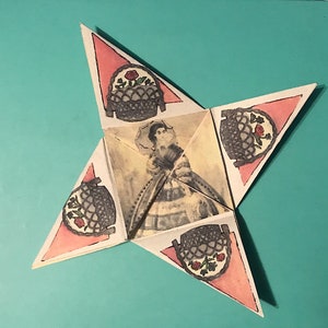 Crea la tua borsa puzzle digitale da stampare e scaricare, due originali modelli vittoriani fai da te