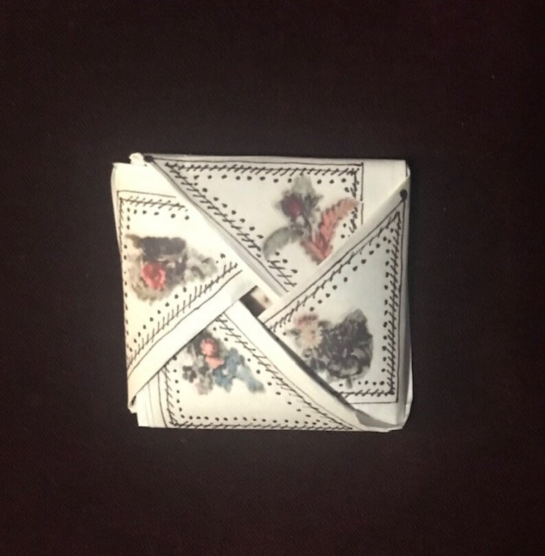 Victorian Spring Puzzle Purse Card for Her Handmade Gift Etsy