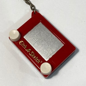 VTG Etch A Sketch Key Fob Basic Fun Inc 1994 