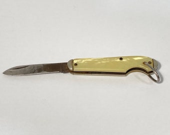 VTG Camco Pocket Knife - Single Blade Pocket Knife - Keychain Knife - 1.5 inch Blade