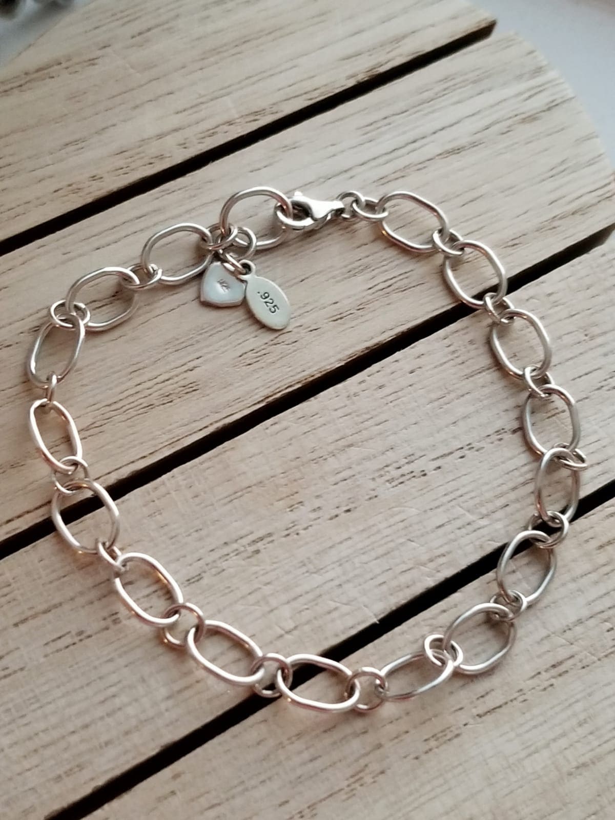 I Love Husband チャーム 925スターリングシルバー ラブチャーム バレンタインチャーム ダングルチャーム DIYチャームブレスレット用 スターリングシルバー