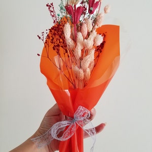 Preserved Flower Bouquet, Sustainable Dried Flowers, Dried Phalaris,  Baby Breath,  Gifts for her, Gifts for mom, Flower Decor