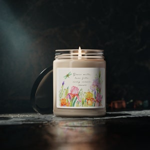 Scented Soy Candle, Catholic-inspired candles, Catholic Gifts, Baptism Gifts, Confirmation Gifts, Wedding Gifts, Gifts for Mom