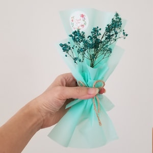 Sustainable Dried Flowers, Dried Baby breath, gypsophila, Mini Bouquet, Flower, Gifts for her, Gifts for mom, Flower Decor, Wedding Flowers
