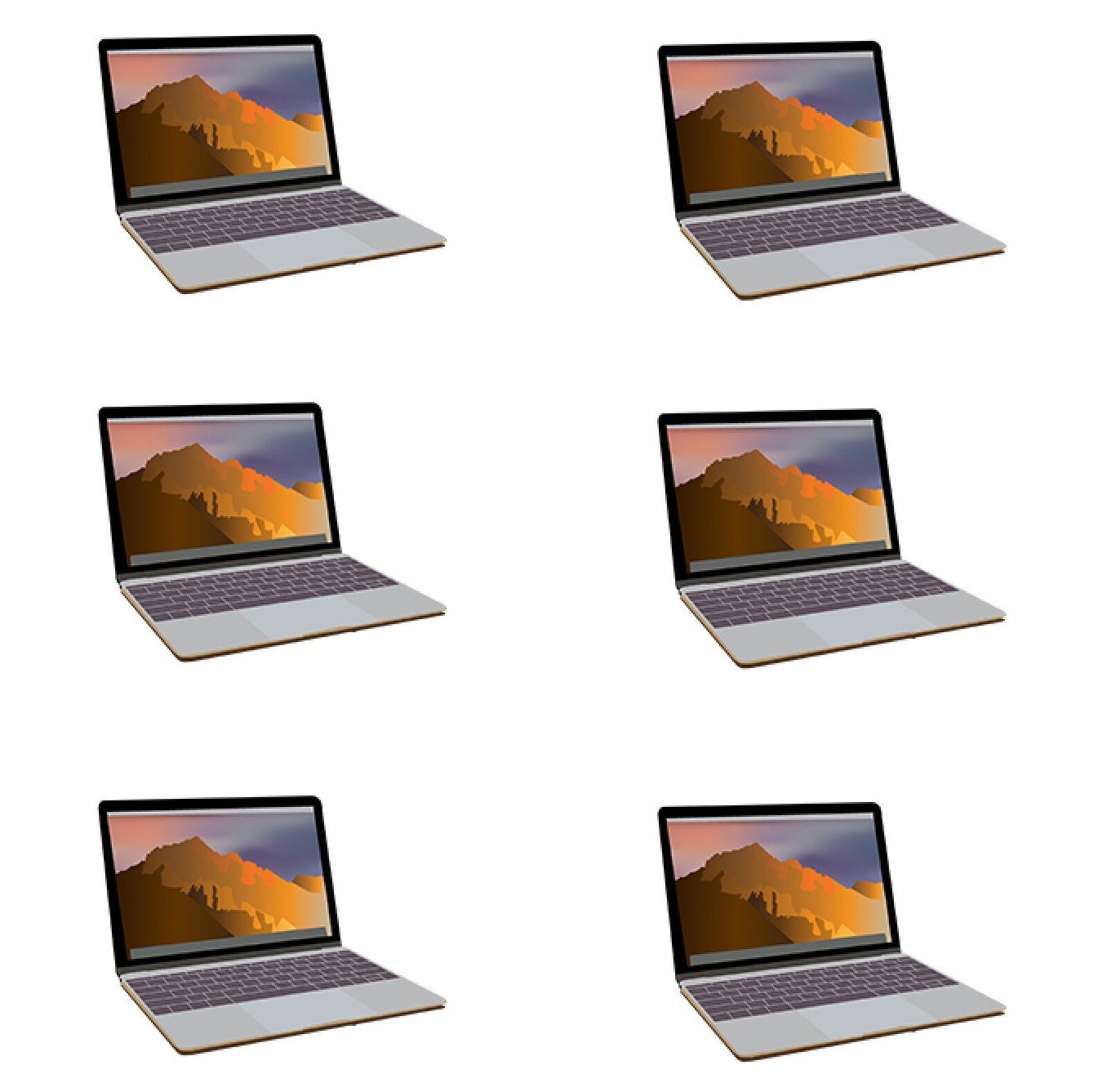 Mini Laptop Icon Stickers Printable stickers Cut files - Etsy Österreich