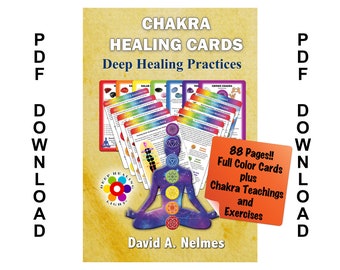 Chakra Healing Cards: Deep Healing Practices (Digital PDF Download)