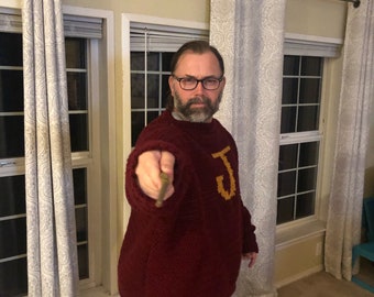 etsy weasley sweater