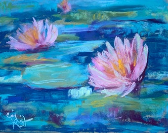 Pink Lotus flowers