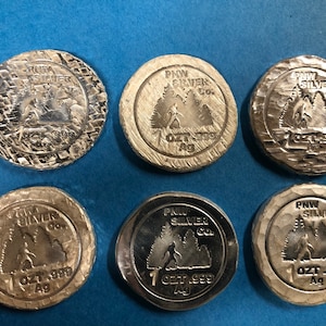 1 ozt.999 PNWSilverCo-rondes