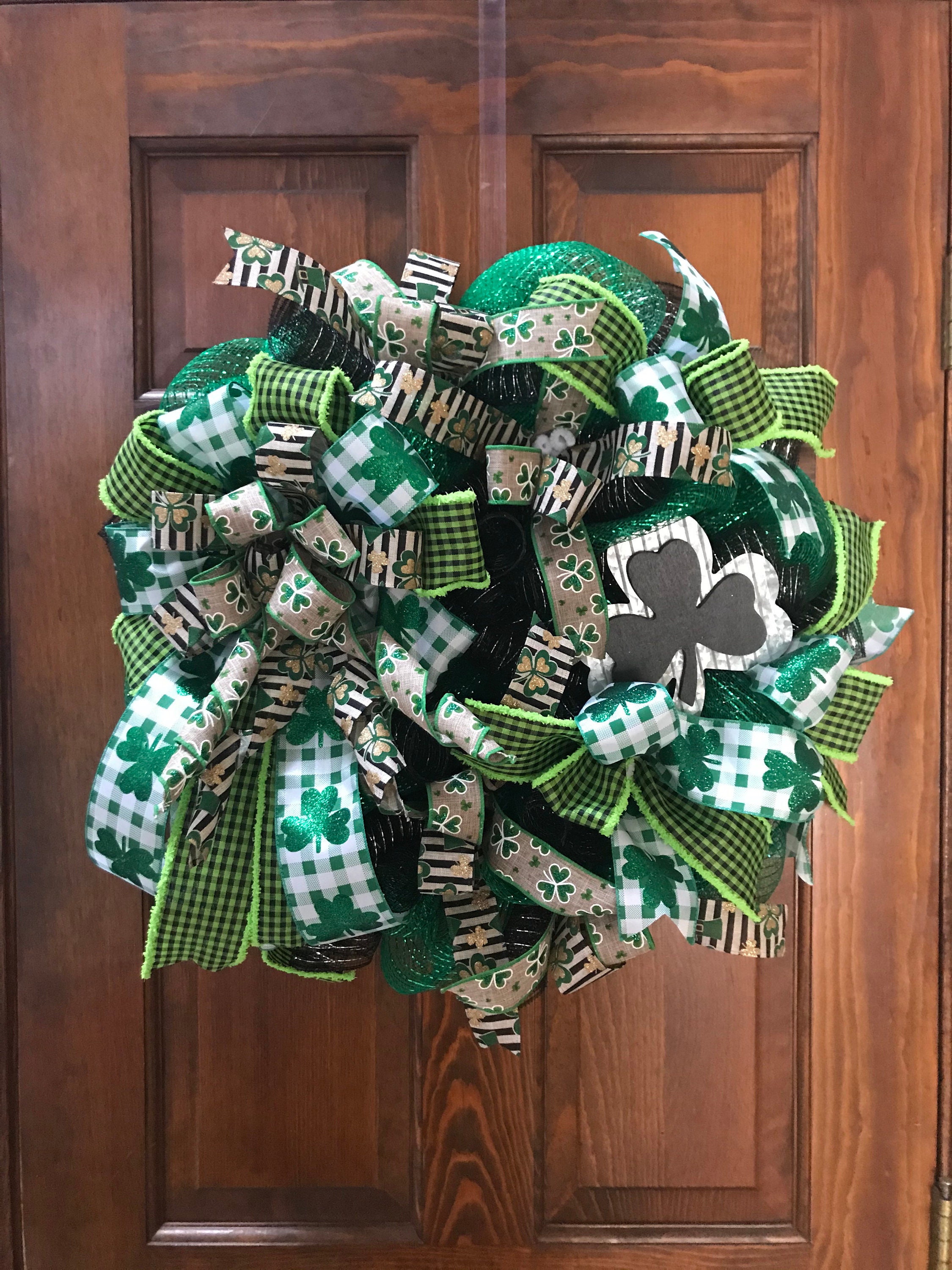 St. Patricks Day wreath | Etsy