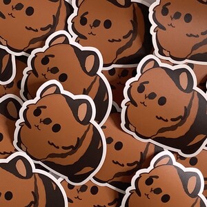Mocha the Guinea Pig Sticker