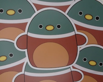 Avery the Duck Squishmallow Sticker