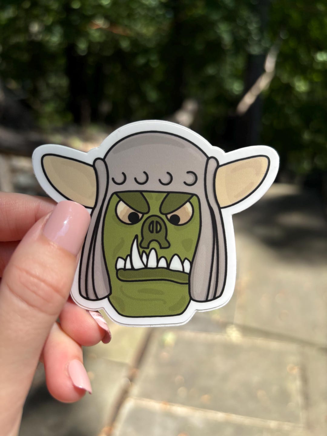 Orc Sticker - Etsy