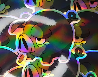 LeChonk Holographic Sticker