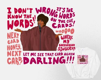 Where my background singers?? (Sweatshirt) | Patti LaBelle fan art | Pop culture gift