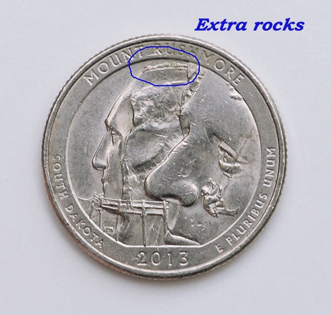 Mount Rushmore Extra Rocks Error Washington Quarter Etsy mount-rushmore-extra-rocks-error-washington-quarter-etsy