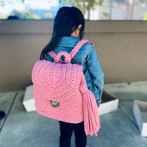 Luxury Handmade crochet Kids Backpacks