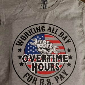 Working overtime hours
