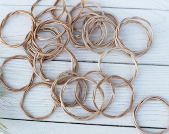 Mini willow hoop Natural wreath hoop
