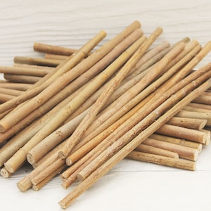 50 willow sticks Wood craft sticks Tree branches