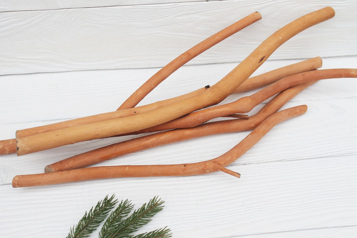 5 Willow Sticks Long Etsy