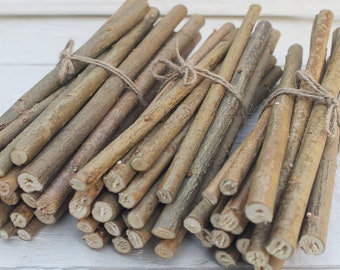 50 willow sticks Wood branches for crafting