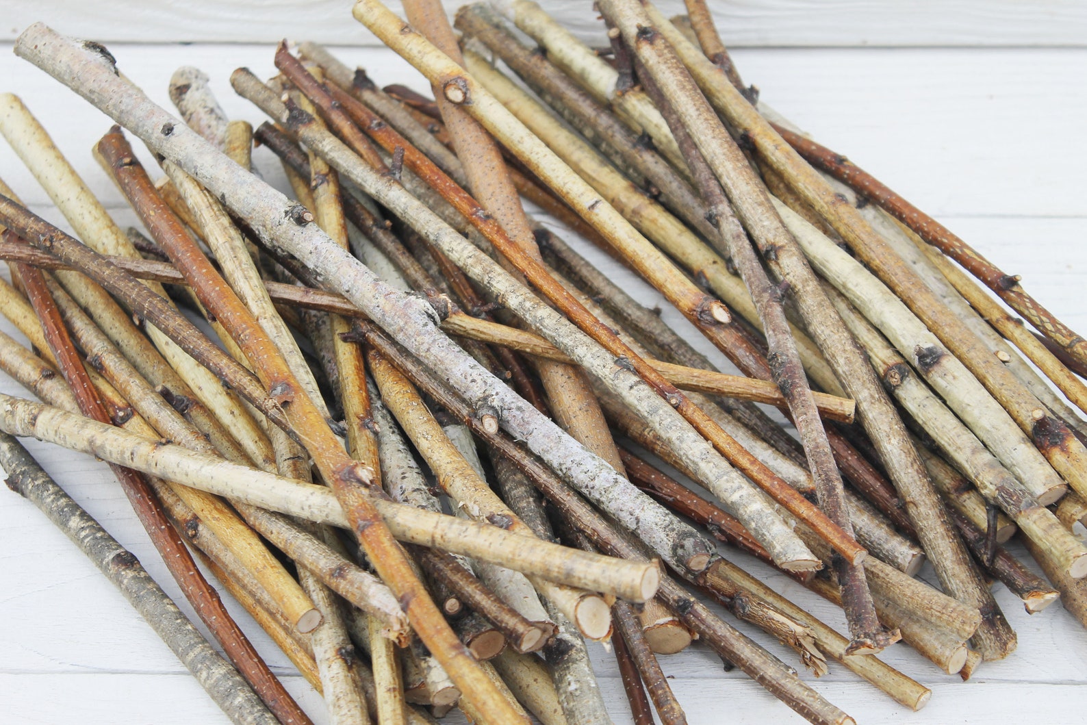 20 Thin birch sticks Wood branches for vase White birch twigs Etsy