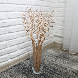 25&quot;-26&quot; Curly willow branches Twisted twigs decor Wood sticks for vase