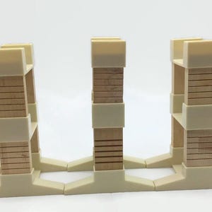 Thomas & Friends Stacking Overhead Railway Wooden Train Track Risers ...