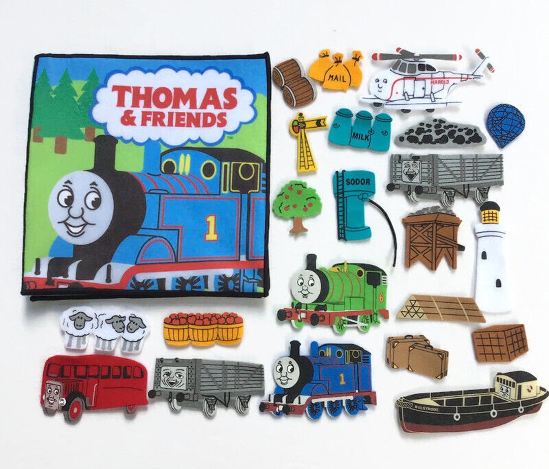 Feltkids Thomas & Friends Deluxe Play Set Tank Engine Train Etsy