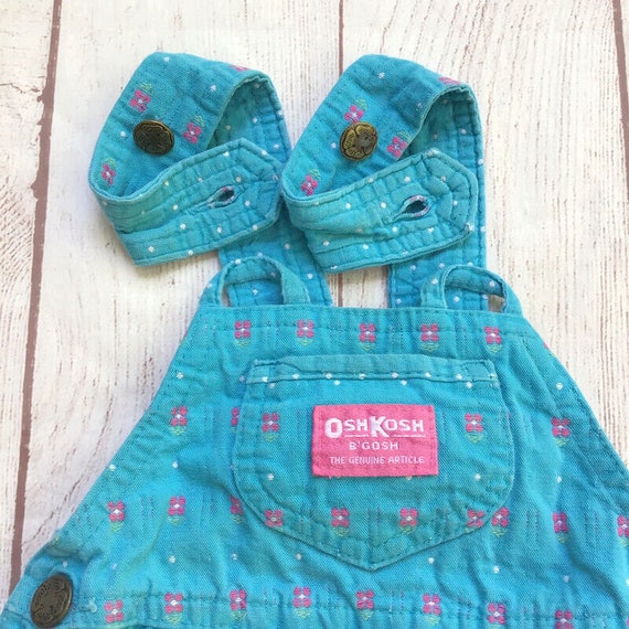 OshKosh B'Gosh Girls Overalls Outfit Size 18 Mont… - image 7