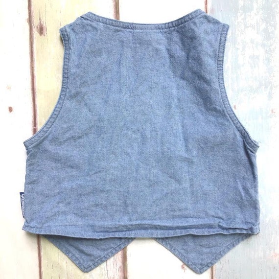 OshKosh B'Gosh Girls Sunflower Vest Size 4 Light … - image 7