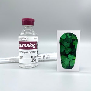 St. Patrick’s Day/Clover Dexcom Stickers • Waterproof Sticker• Cute Dexcom Cover