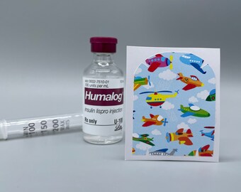 Airplane Omnipod Stickers • Waterproof Sticker  • Cute Pod Cover