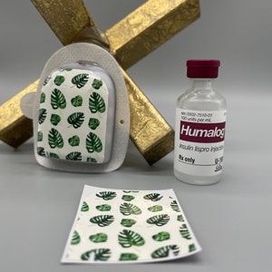 Monstera Leaf Omnipod Stickers • Waterproof Sticker  • Cute Pod Cover