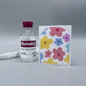 Pastel Flowers Omnipod Stickers • Waterproof Sticker  • Cute Pod Cover