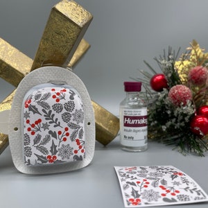 Christmas Holly Berries Omnipod Stickers • Waterproof Sticker  • Cute Pod Cover