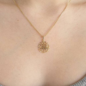 Priestly Blessing Pendant 14k Gold