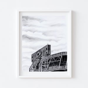 Penn State Football, Penn State Wall Art, Penn State Gift, Penn State Art, Beaver Stadium, Penn State Print, Penn State Poster, PSU