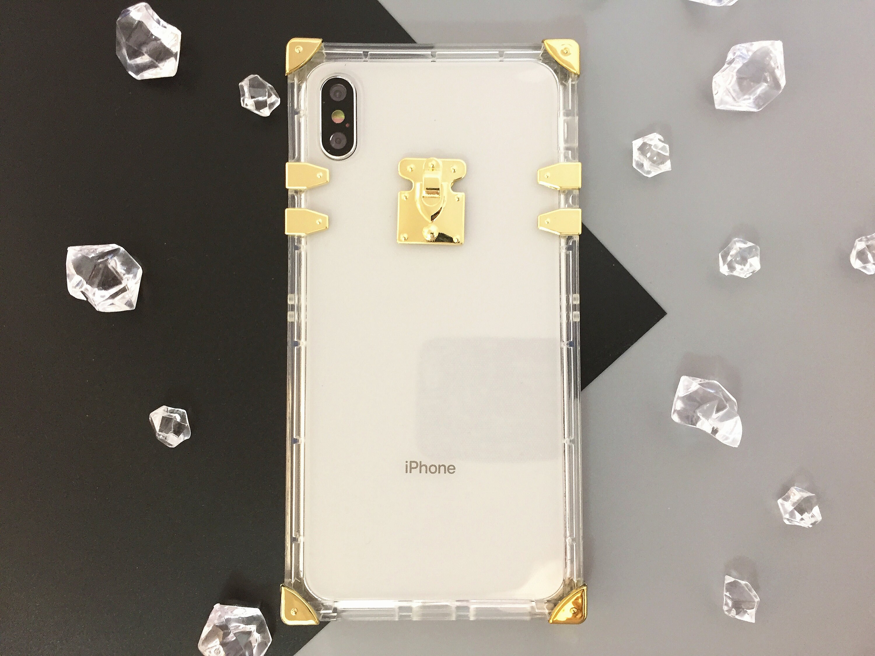 Square Luxury Metal case x xr apple iphone cases iphone xs max Etsy