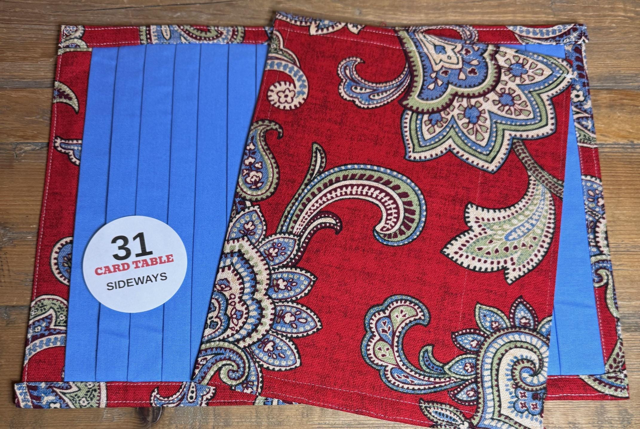 Card Table Size SAMBA MATS With HEADERS - Can Be Used for Queens, Jacks ...