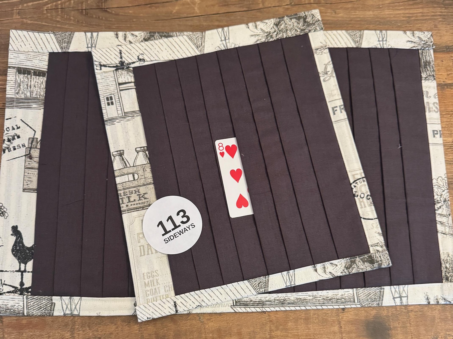 SAMBA Mats (SIDEWAYS) With HEADERS - Can Be Used for Queens, Hand ...