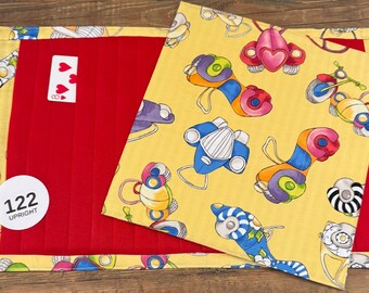 SAMBA Mats (UPRIGHT) With HEADERS - Can Be Used for Queens, Hand