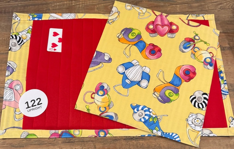 SAMBA Mats (UPRIGHT) With HEADERS - Can Be Used for Queens, Hand & Foot ...