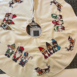 GNOMES Christmas Tree Skirt