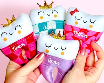 Personalized milk tooth box – Handmade baby and child keepsake made in France – Gift idea for birth & christening