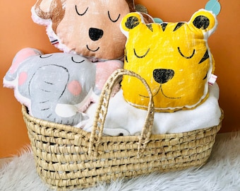 Cushion children's room, jungle animals