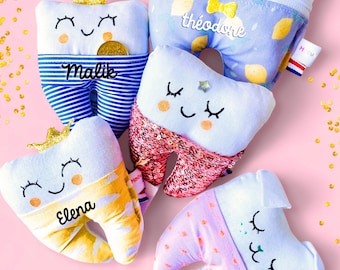 Boîte à dent de lait personnalisée – Cadeau petite souris pour pour naissance et anniversaire enfant