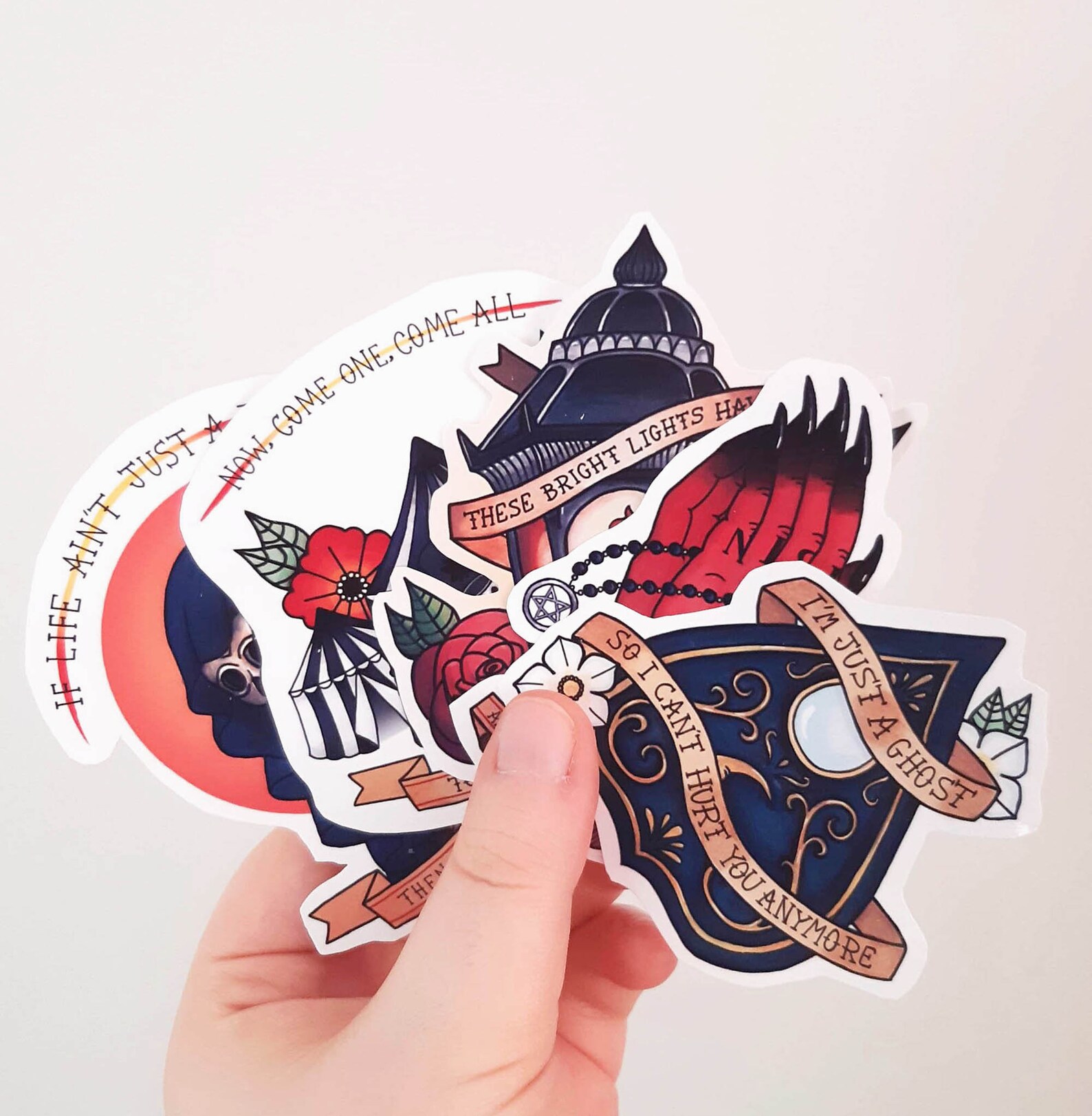 Emo vinyl stickers Etsy