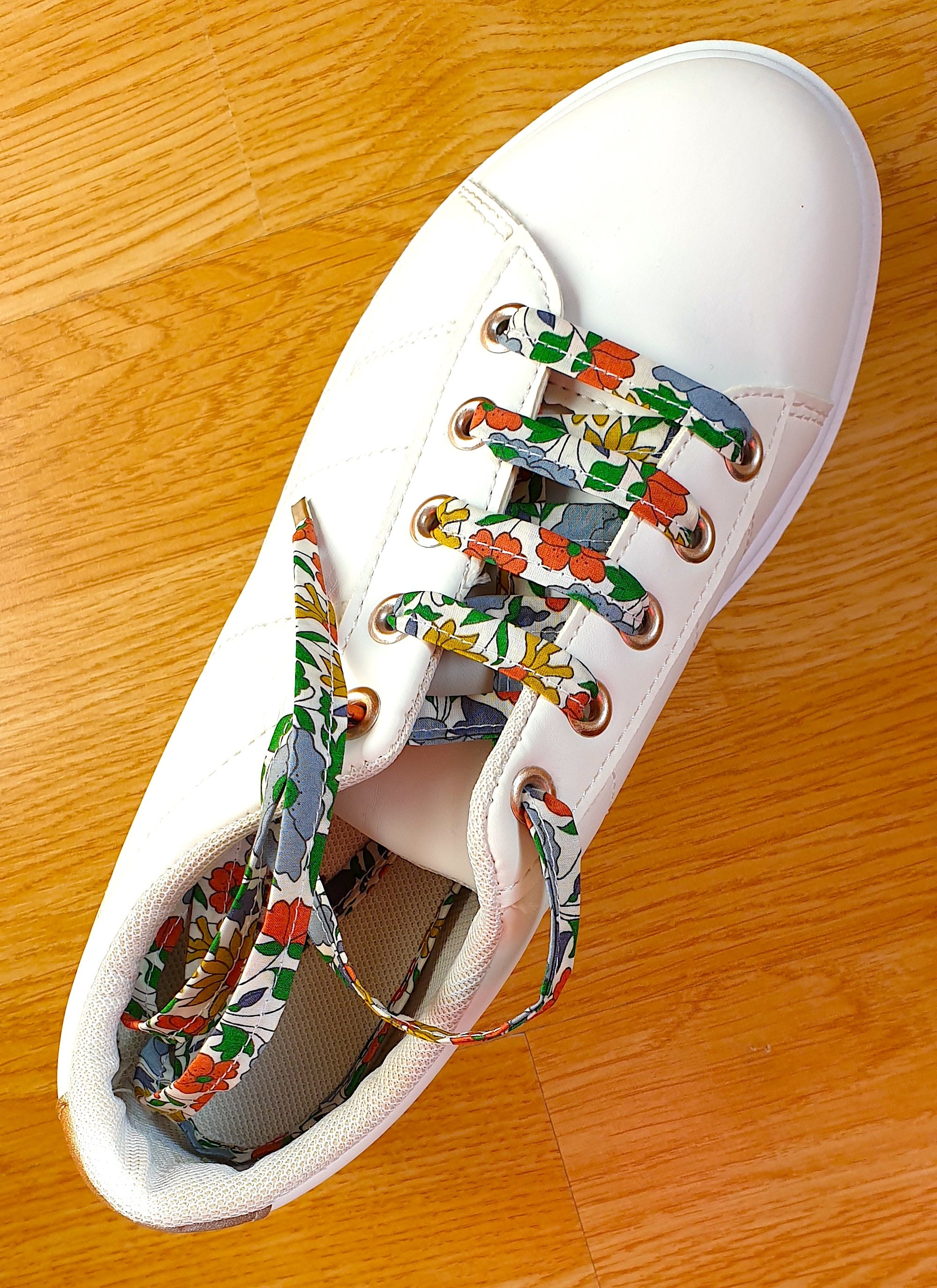 Fabric Laces Lacet Liberty Stan Smith Adidas Stan Smith Black